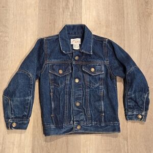 Levi's Kids Dark Blue Denim Jacket